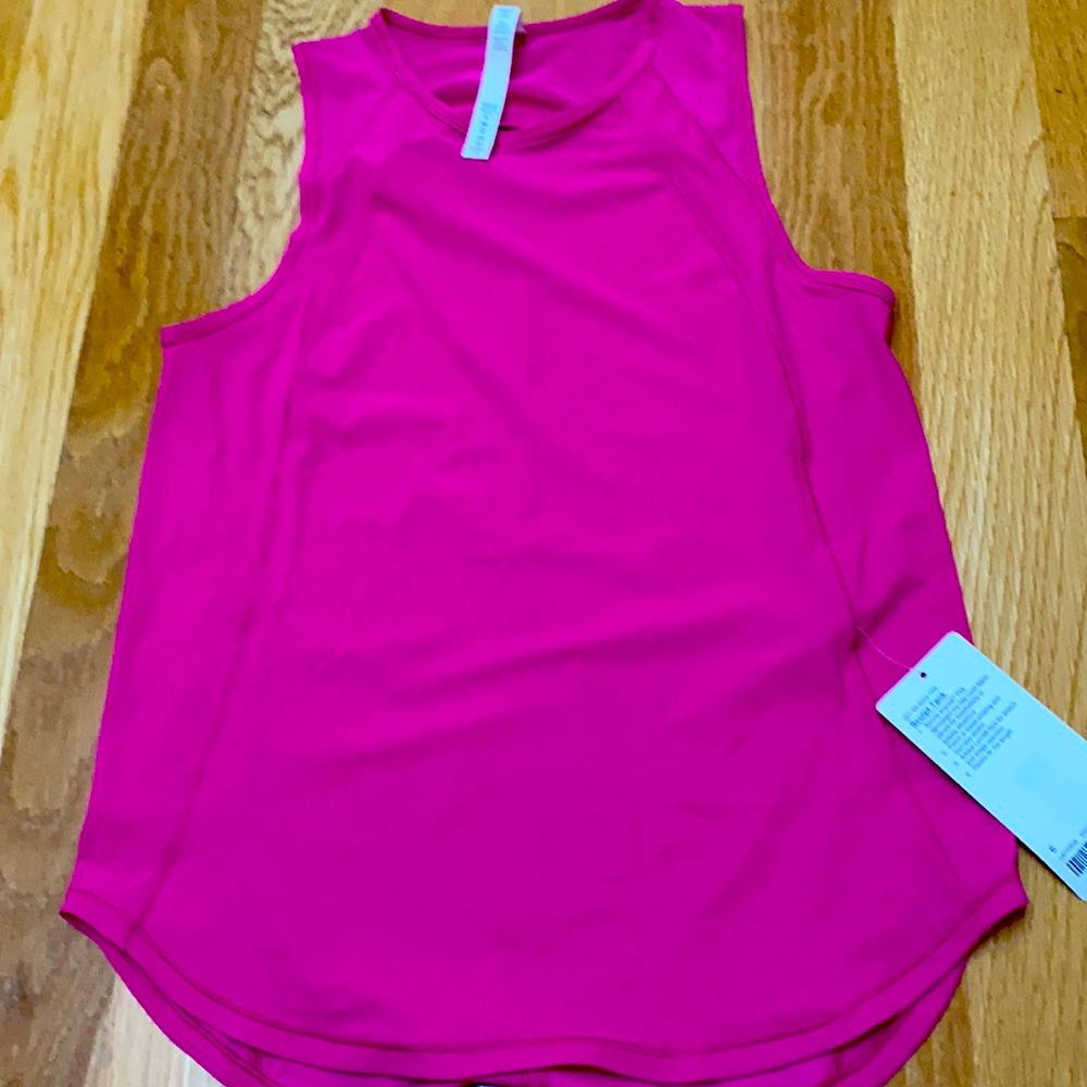 Lululemon Sculpt Tank Sonic Pink 6 NWT